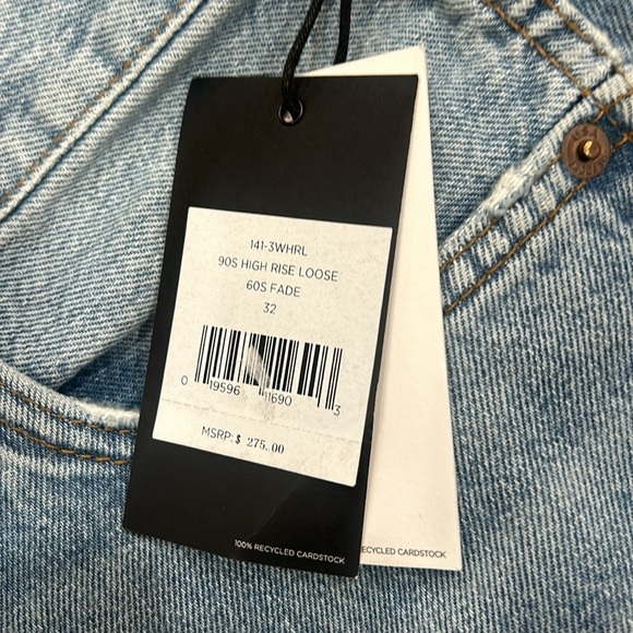 RE/DONE 90s High Rise Loose Jeans NWT​ - Picture 6 of 8
